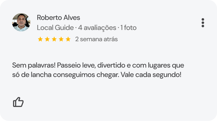 Avaliação Google 5