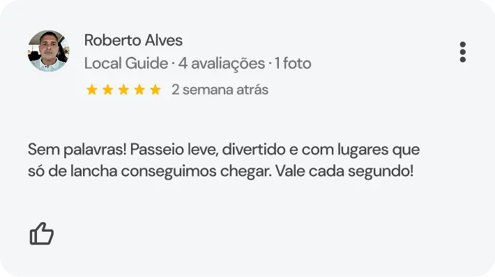 Avaliação Google 5