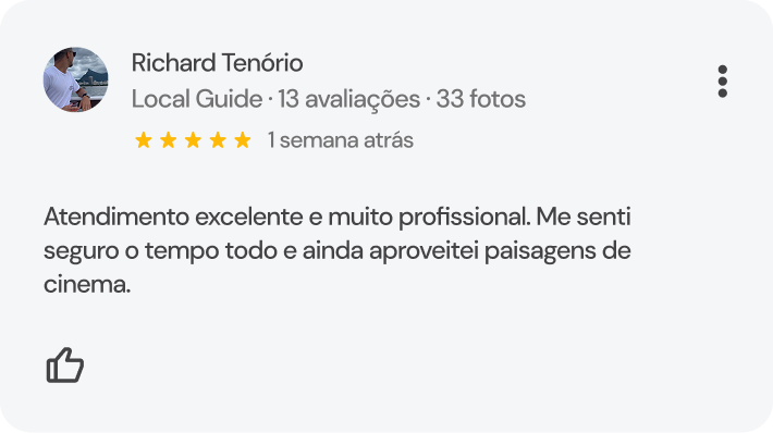 Avaliação Google 6