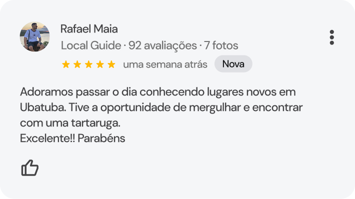 Avaliação Google 9